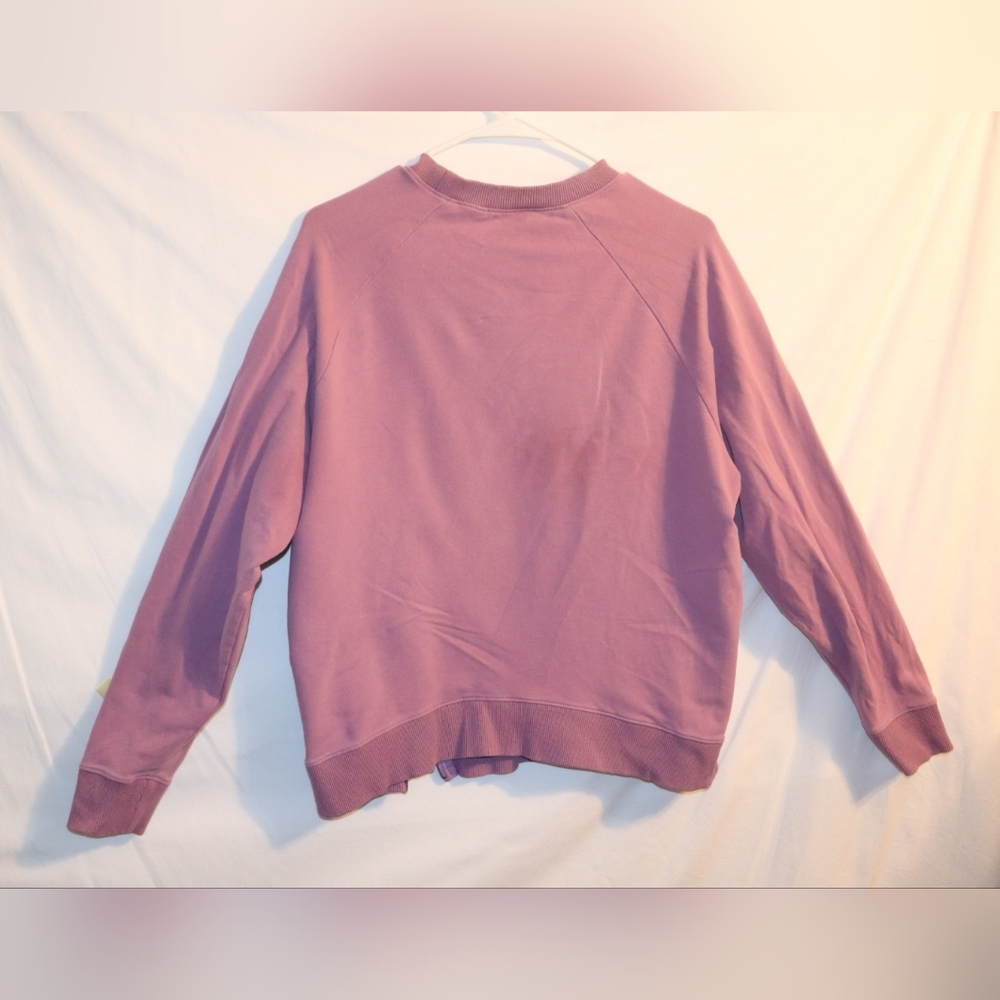 Universal Standard Riley Raglan Zip Top pink - Picture 6 of 10